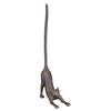 Design Toscano Kitty Crouch Cast Iron Paper Towel Holder Cat Statue QH14041